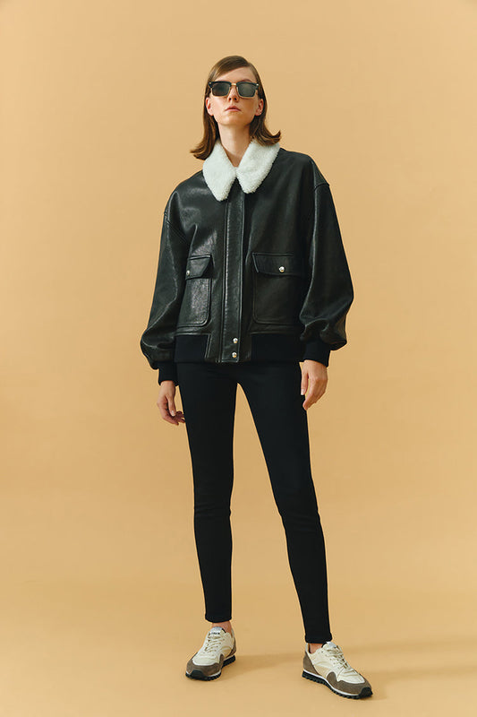 Chicago High Rise Skinny Jeans Hj003 in Back In Black - High-Waisted - Hj003 Jeans (bottom)