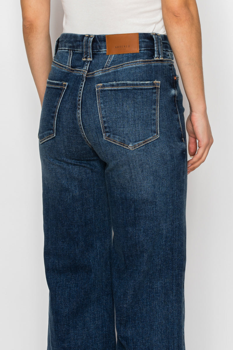 cindy tummy control Cindy Tummy Control 90's Vintage Stretch Wide Jeans view 17 (bottom) - shop at us.meeeshop