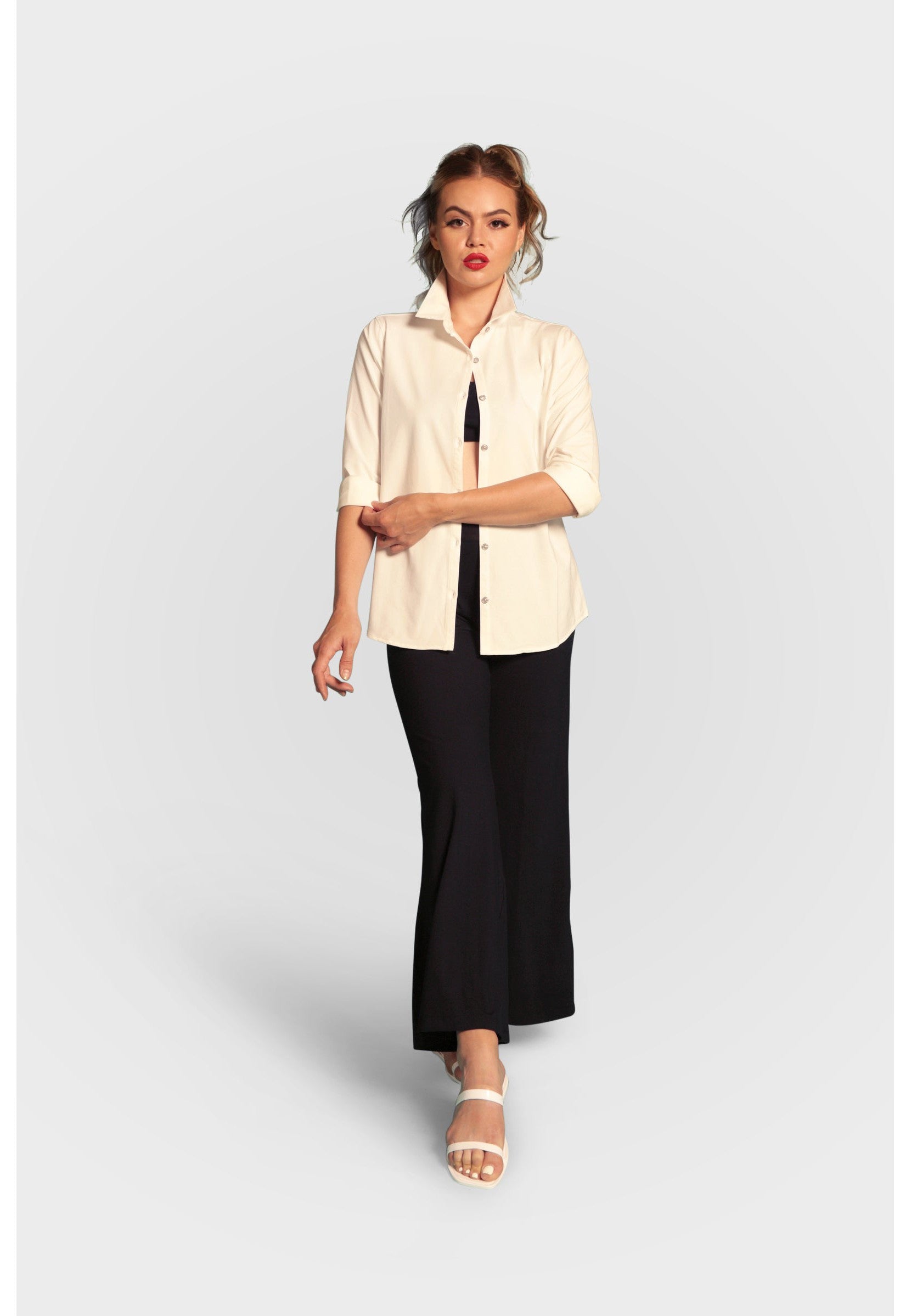 Cinqo 'single Shot' Shirt - White view 6 (top) - buki ocean view white house, cinco de whitey, white ci - shop at us.meeeshop