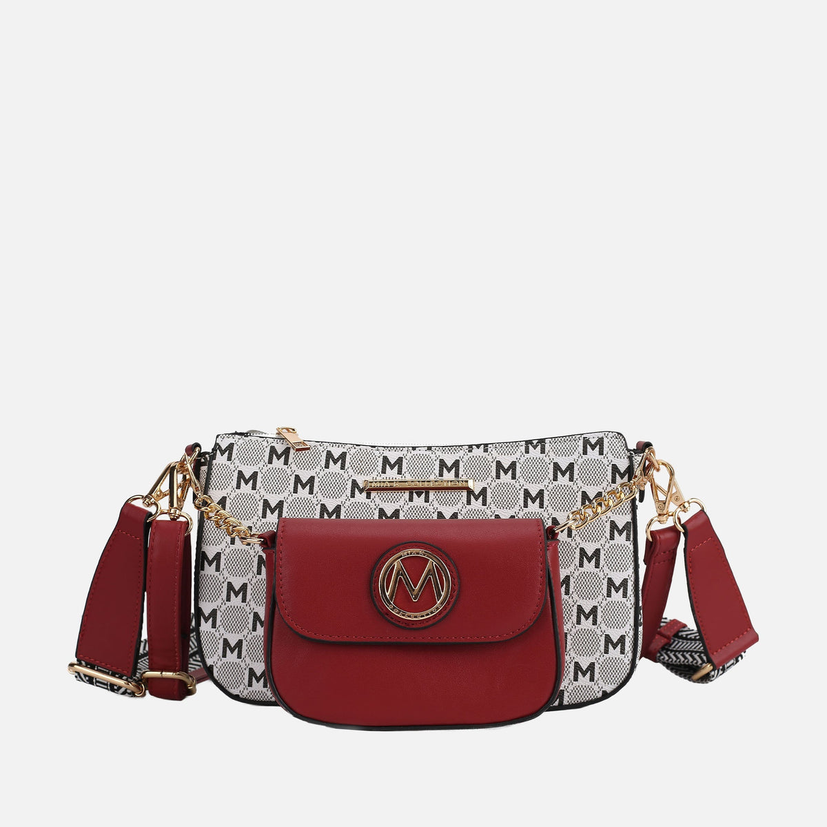 Ciri Double Bag in Black - Ciriaco Duffle Bag (bottom)