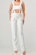 Classic White Cut Out Matching Set Medium view 2 (piece) - classic white collection, classic white dinn - shop at us.meeeshop