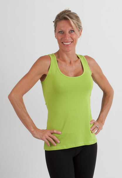 Clearance Women's Bamboo/cotton Racer Back Tank Top in Large view 14 - Clearance Womens Tops