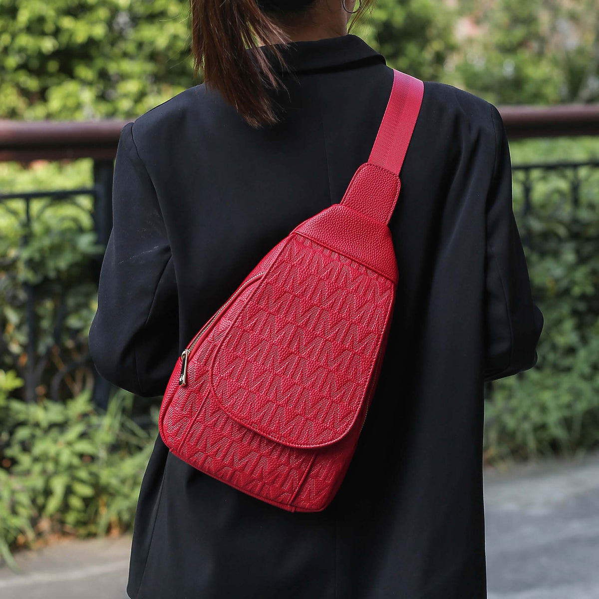 Cleisy Sling Bag in Black view 2 - Classy Sling Bag