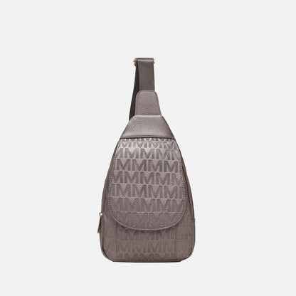 Cleisy Sling Bag in Pewter view 9 - Classy Sling Bag