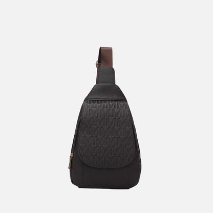 Cleisy Sling Bag in Taupe view 13 - Classy Sling Bag