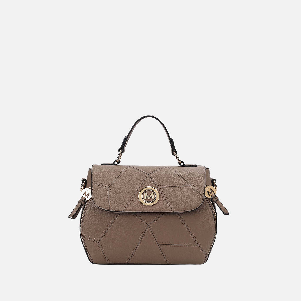 Clementine Shoulder Bag in Coffee view 7 - The Horse Clementine Shoulder Bag