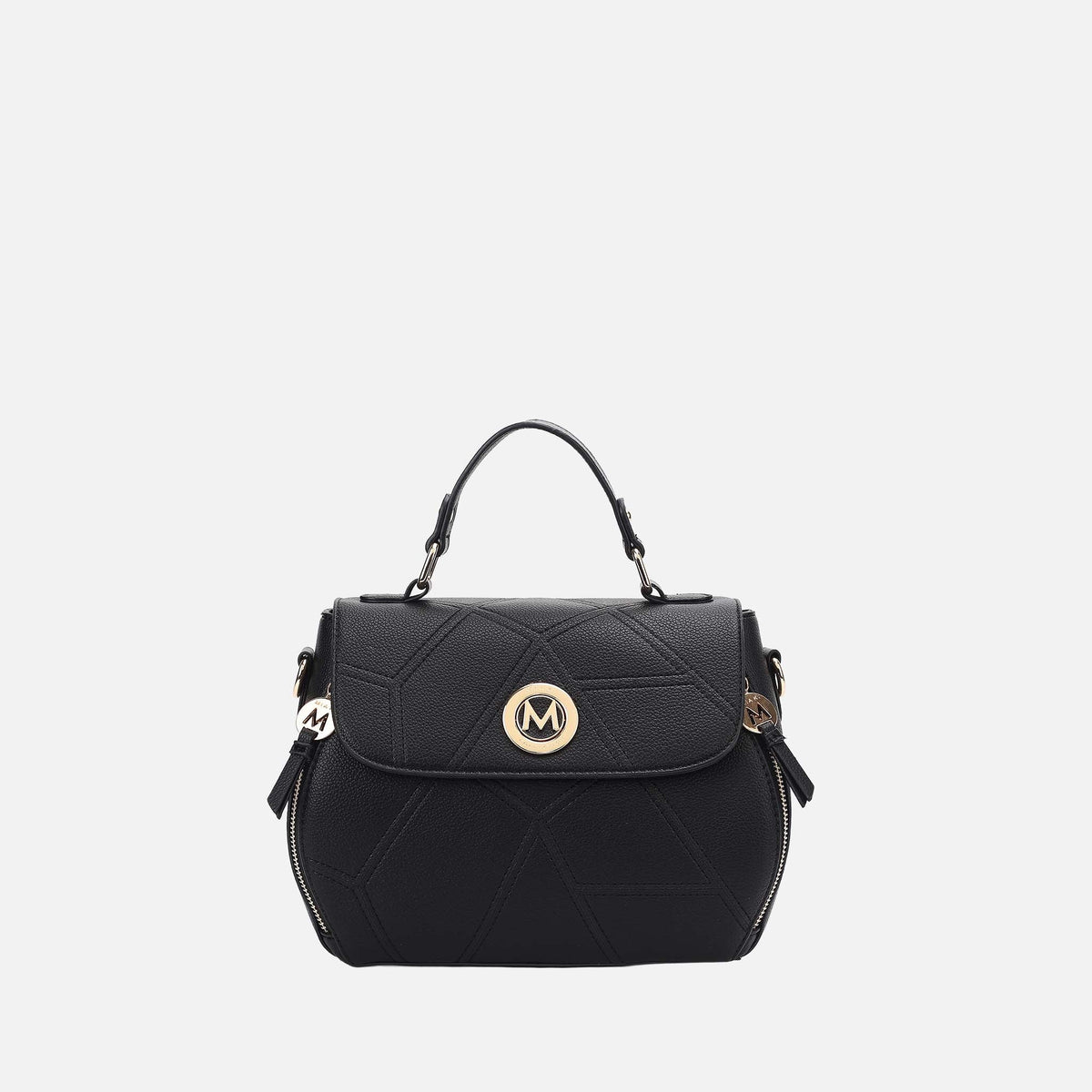Clementine Shoulder Bag in Khaki view 8 - The Horse Clementine Shoulder Bag