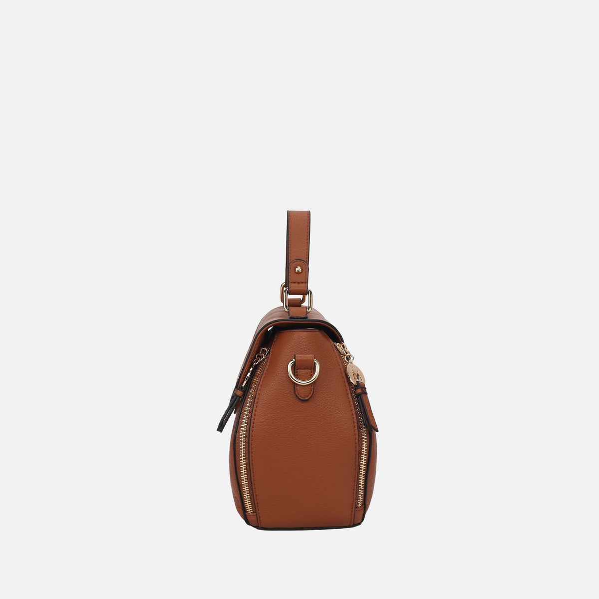 Clementine Shoulder Bag in Pink view 4 - The Horse Clementine Shoulder Bag