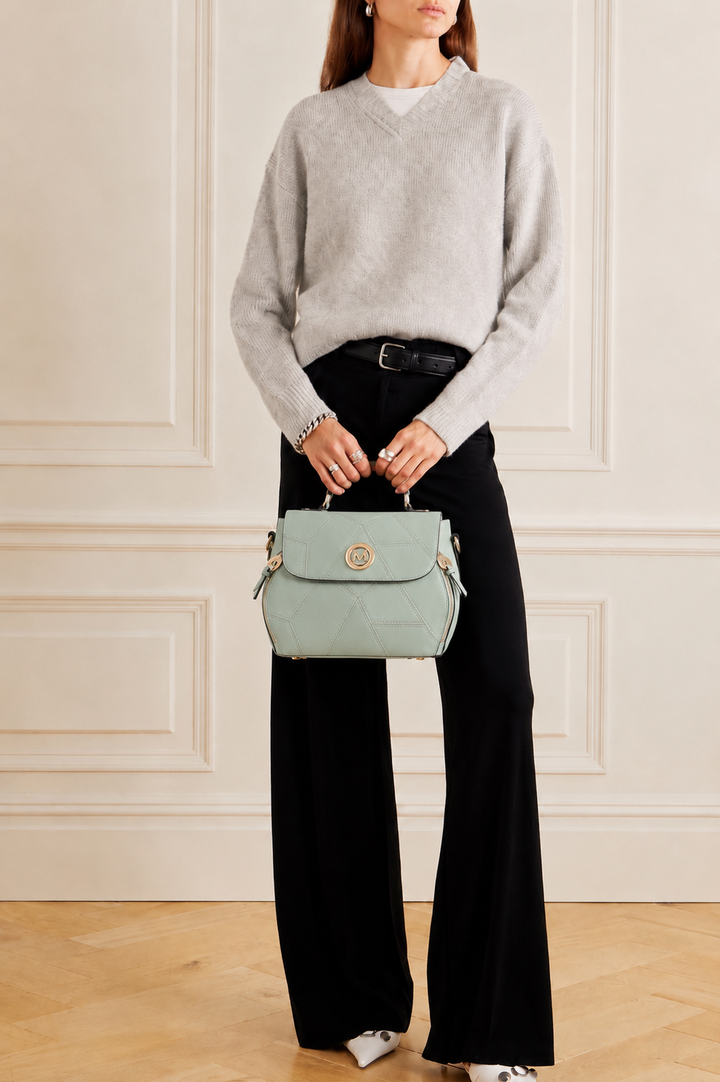 Clementine Shoulder Bag in Tawny view 2 - The Horse Clementine Shoulder Bag