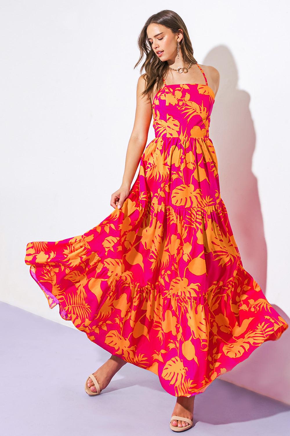 Close to Your Heart Woven Maxi Dress view 5 - Dress Clothes