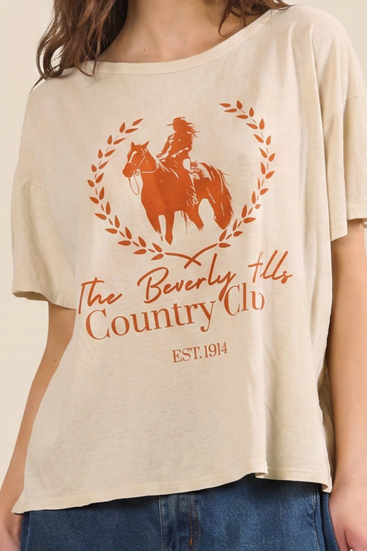 Clubhouse Rider Tee in S view 2 (top)