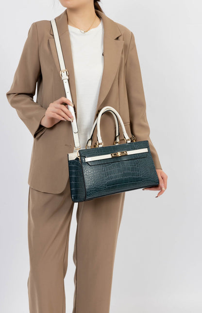 Colby Satchel Bag in Coffee view 2 - Colby Messenger Bag 32