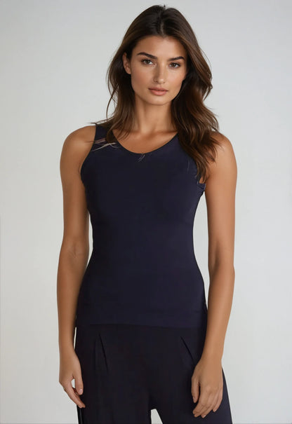 Collagen Camisole - Pearl Grey in Pearl Grey view 4 (top)