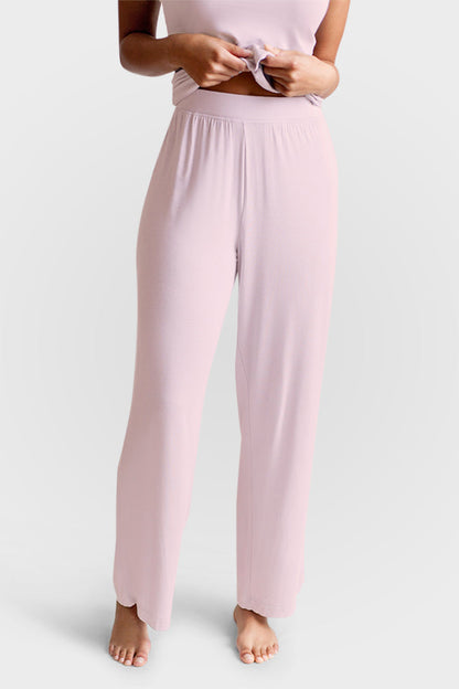Collagen Lounge Pant - Blush Pink in Blush Pink (bottom)