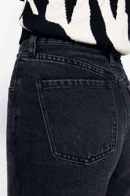 Coney Island Whitefish High Rise Wide Jeans - MeeeShop Women's Fashion