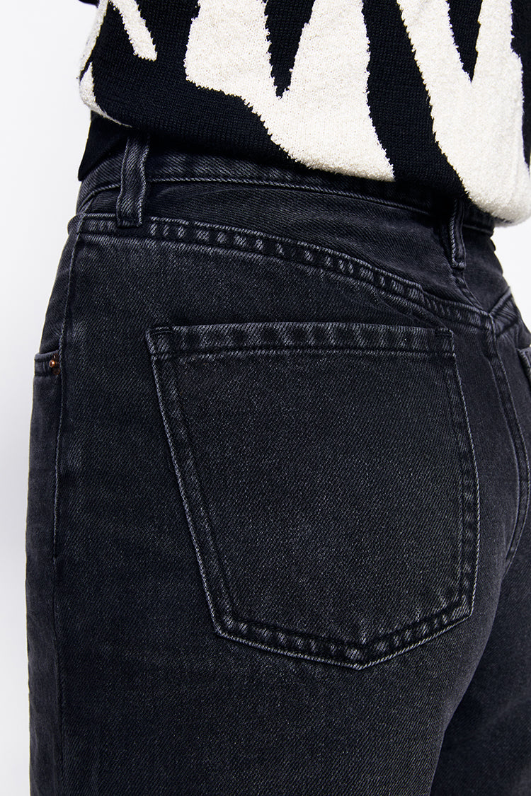 Coney Island Whitefish High Rise Wide Jeans Hj007 in Hey Jude view 19 - High-Waisted - Coney Island Picnic Jeans