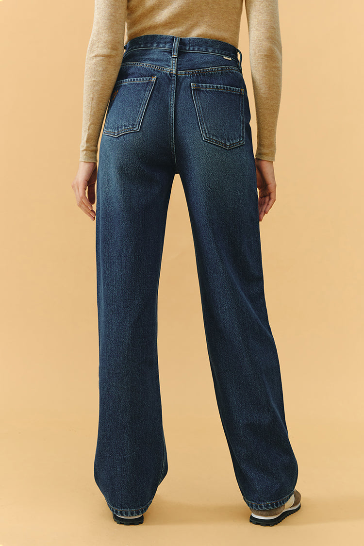 Coney Island Whitefish High Rise Wide Jeans Hj007 in Love Shack view 7 - High-Waisted - Coney Island Picnic Jeans