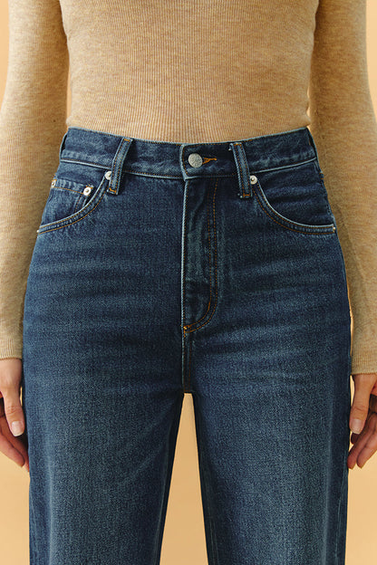 Coney Island Whitefish High Rise Wide Jeans Hj007 in Love Shack view 8 - High-Waisted - Coney Island Picnic Jeans