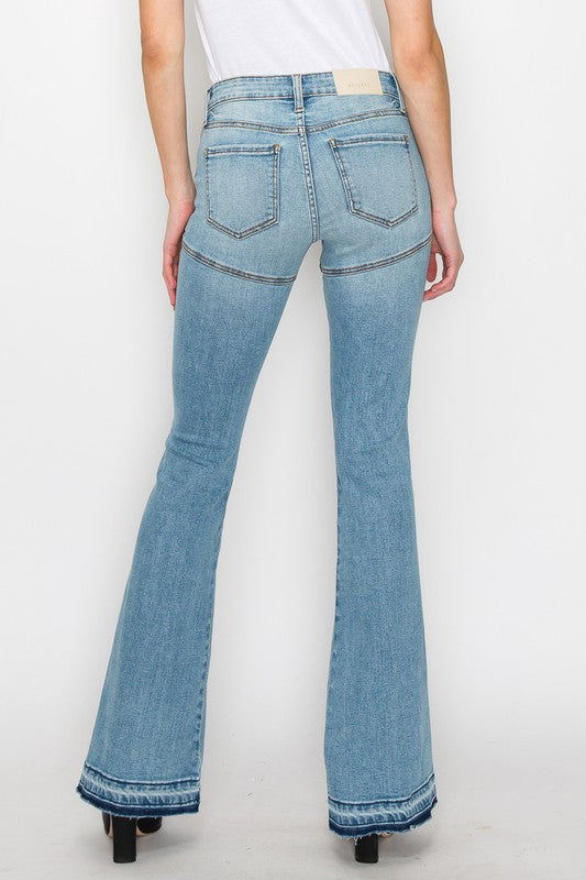 brianna high rise Brianna High Rise Skinny Flare Jeans (reg & Plus) view 19 (bottom) - shop at us.meeeshop