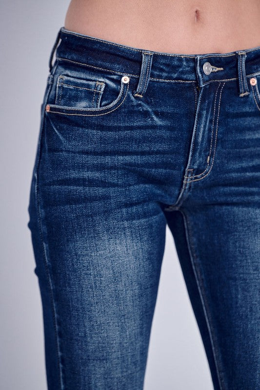 mia mid rise Mia Mid Rise Super Flare Jeans view 14 (bottom) - shop at us.meeeshop