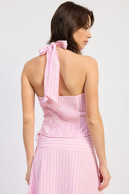 Cordelia Halter Top view 7