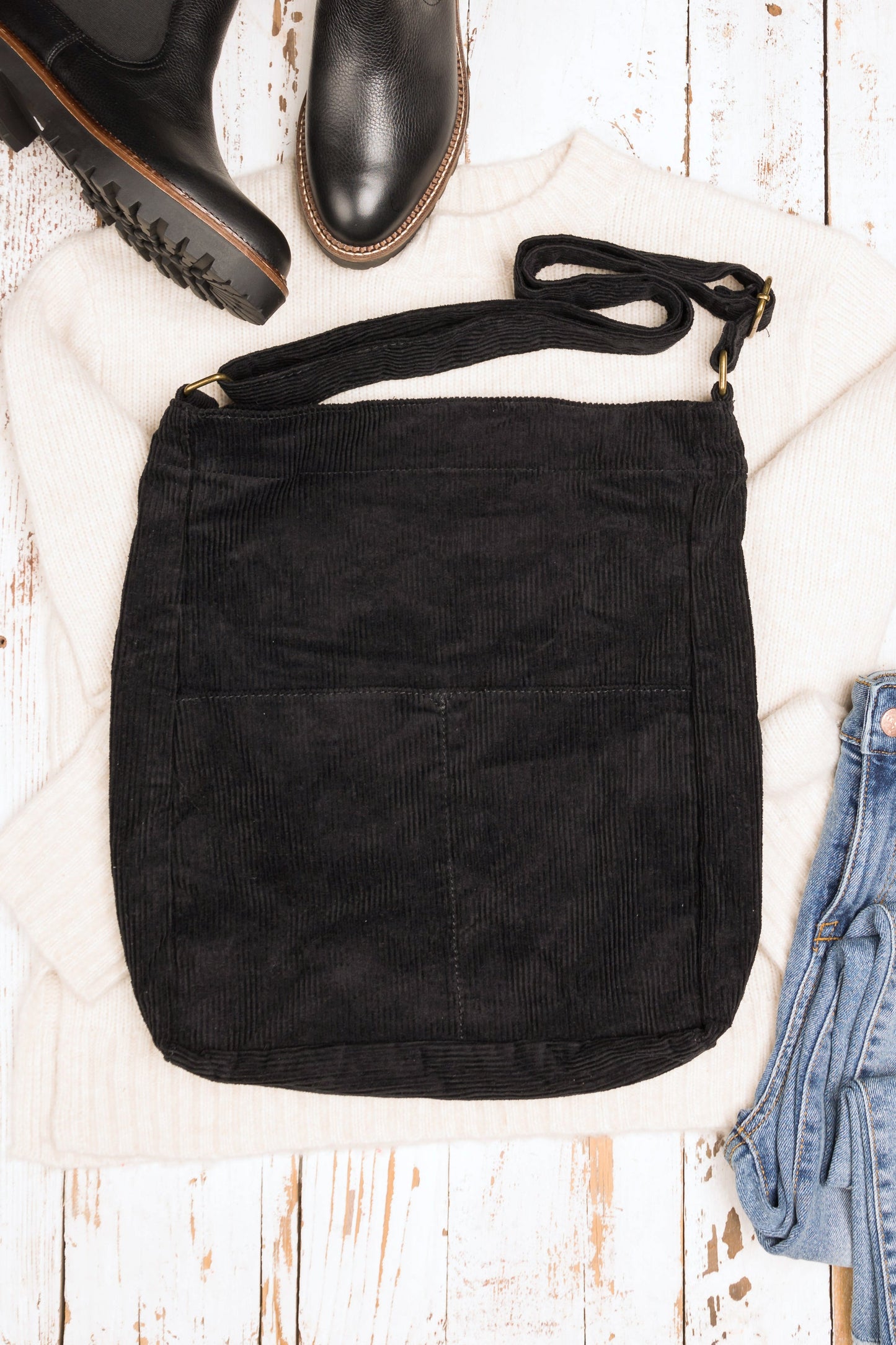 Corduroy Messenger Bag view 10