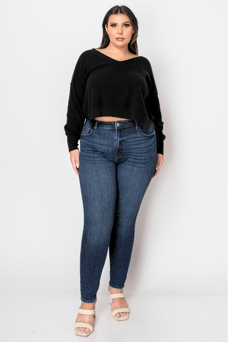 corset plus super Corset plus Super Skinny Jeans view 15 (bottom) - shop at us.meeeshop