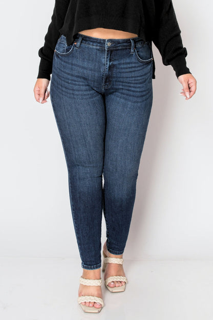 Corset plus Super Skinny Jeans view 5 - Corset Jeans Plus Size (bottom)