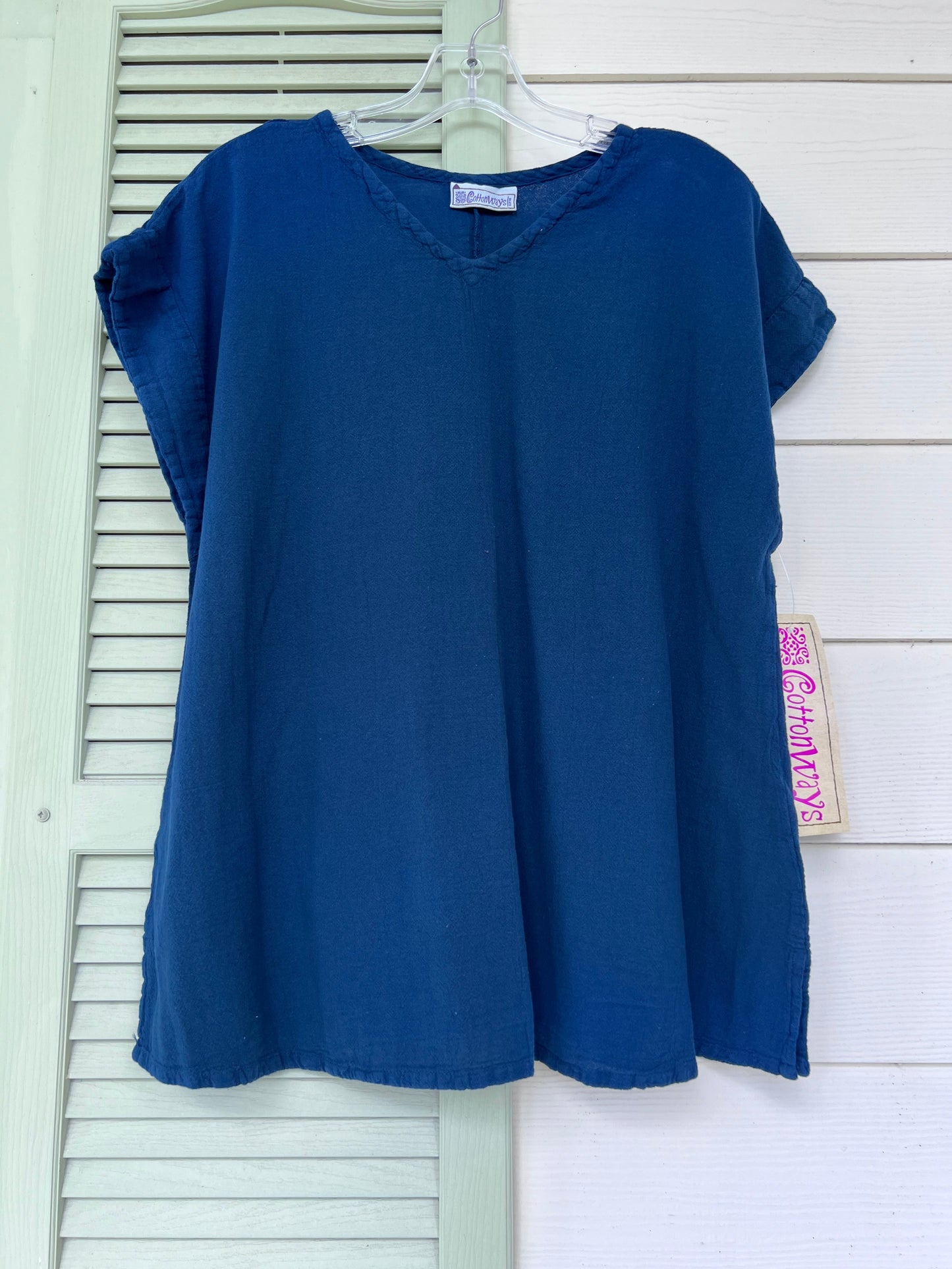 Cottonways Carla 100% Cotton Gauze Top in Osfm Sale in OSFM(S) view 11 - Cottonways Tops