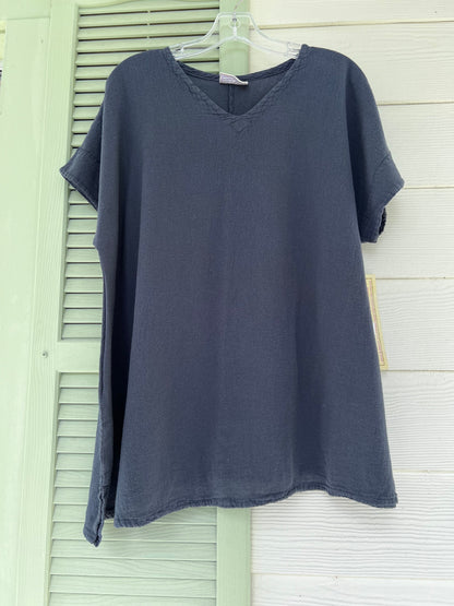 Cottonways Carla 100% Cotton Gauze Top in Osfm Sale in OSFM(S) view 12 - Cottonways Tops