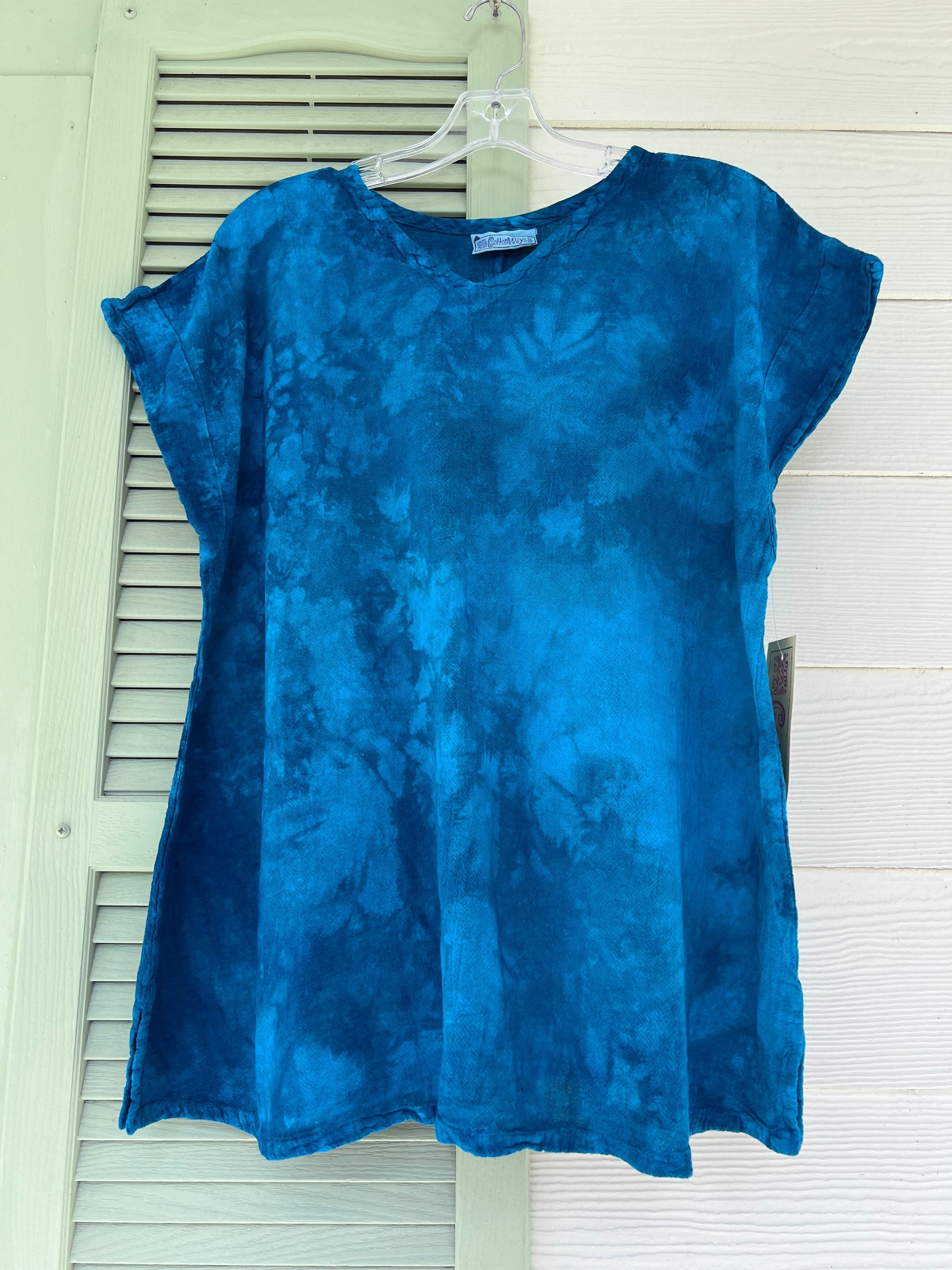 Cottonways Carla 100% Cotton Gauze Top in Osfm Sale in OSFM(S) view 14 - Cottonways Tops
