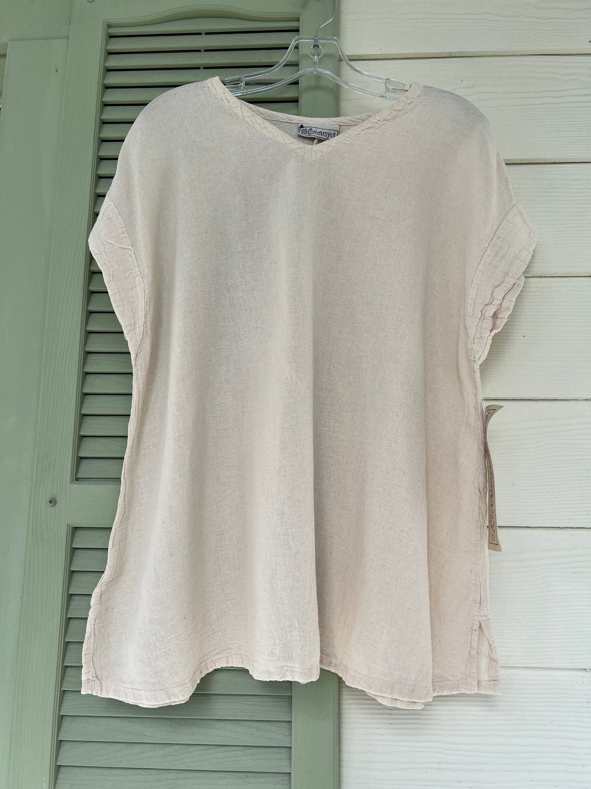 Cottonways Carla 100% Cotton Gauze Top in Osfm Sale in OSFM(S) view 15 - Cottonways Tops