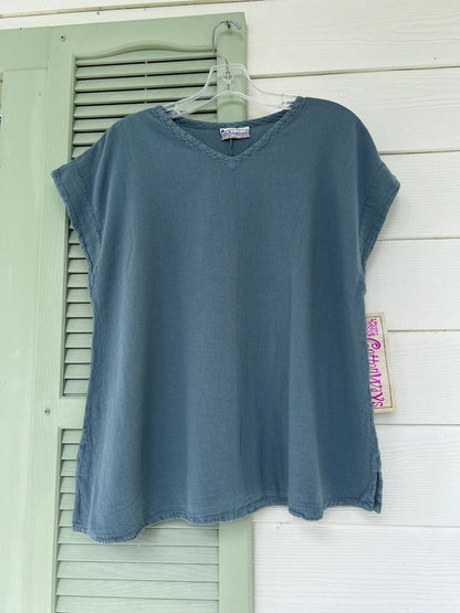Cottonways Carla 100% Cotton Gauze Top in Osfm Sale in OSFM(S) view 16 - Cottonways Tops