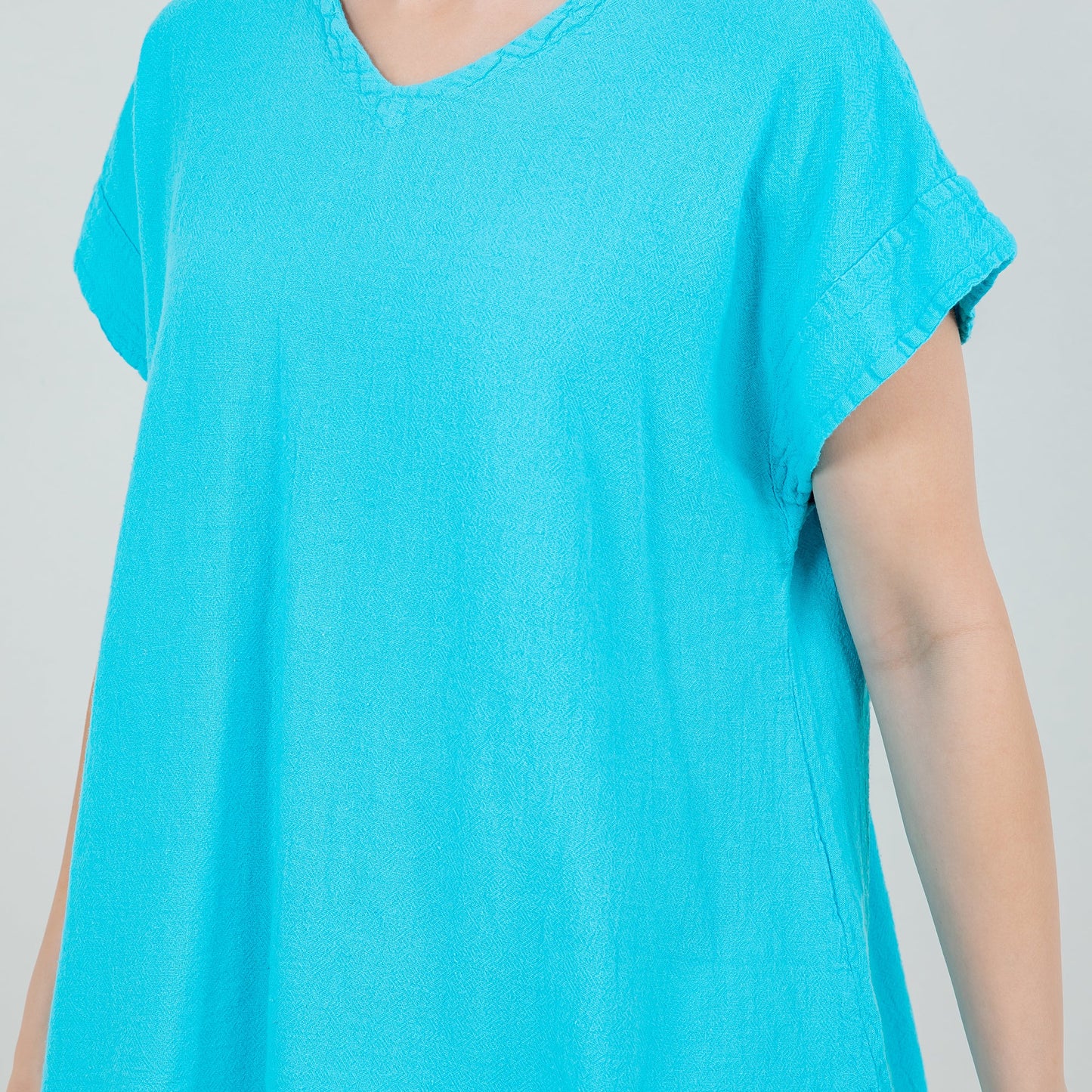 Cottonways Carla 100% Cotton Gauze Top in Osfm Sale in OSFM(S) view 3 - Cottonways Tops