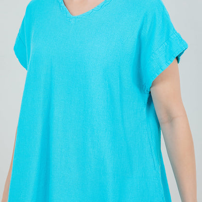 Cottonways Carla 100% Cotton Gauze Top in Osfm Sale in OSFM(S) view 3 - Cottonways Tops
