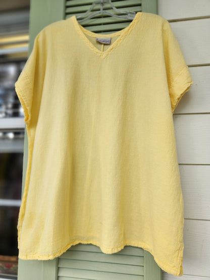 Cottonways Carla 100% Cotton Gauze Top in Osfm Sale in OSFM(S) view 7 - Cottonways Tops