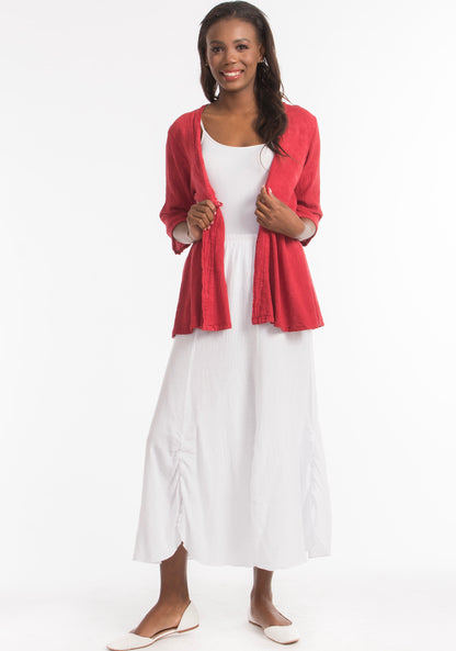 Cottonways Chinatown Elbow Length Cotton Gauze Jacket in 1 (S/M) view 19 - Chinatown Jackets (layer)