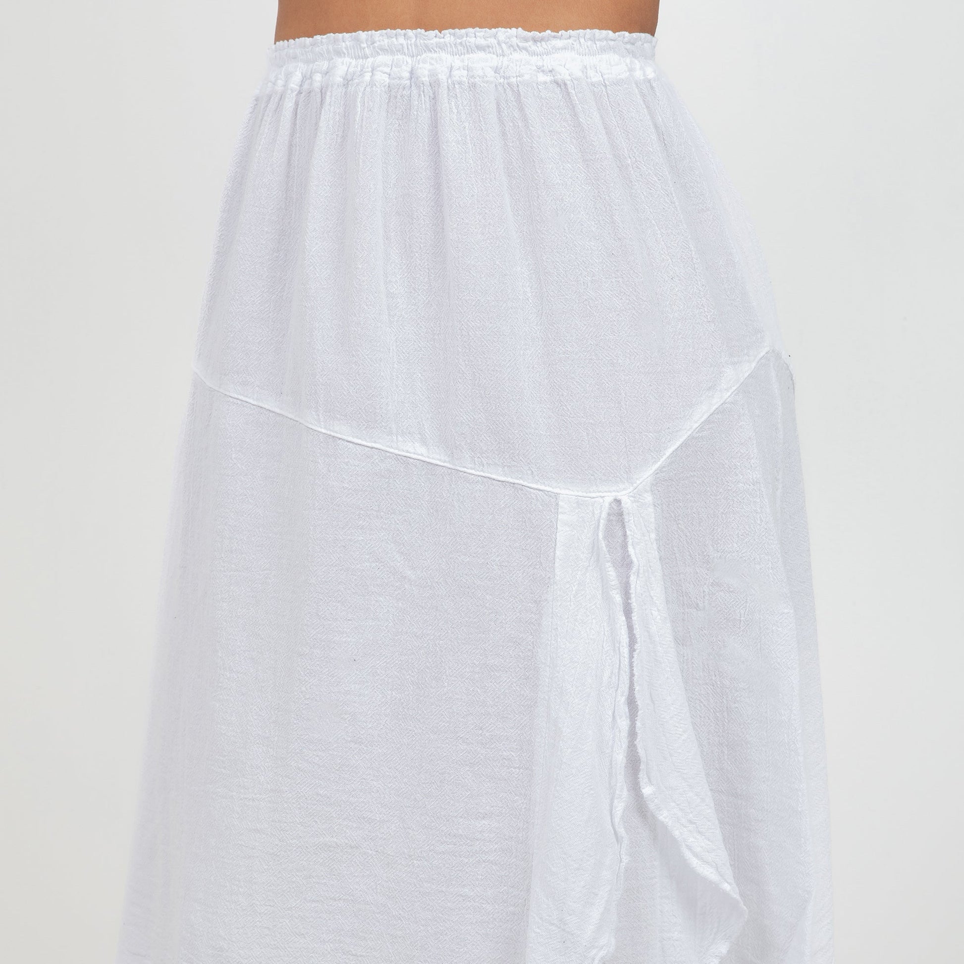 Cottonways New Hannah - Lovely Knee Length Skirt 100% Cotton Gauze in 0 (XS/S) view 6 - Cotton Hannah
