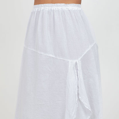 Cottonways New Hannah - Lovely Knee Length Skirt 100% Cotton Gauze in 0 (XS/S) view 6 - Cotton Hannah