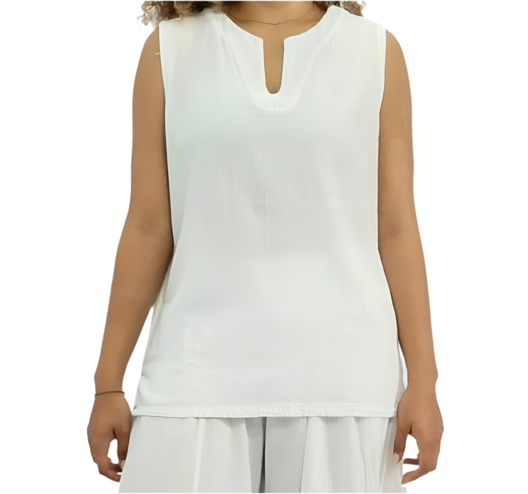 Cottonways Nova Top -100% Cotton Gauze in Peach Pink/ Size OSFM view 15 - Cottonways Tops