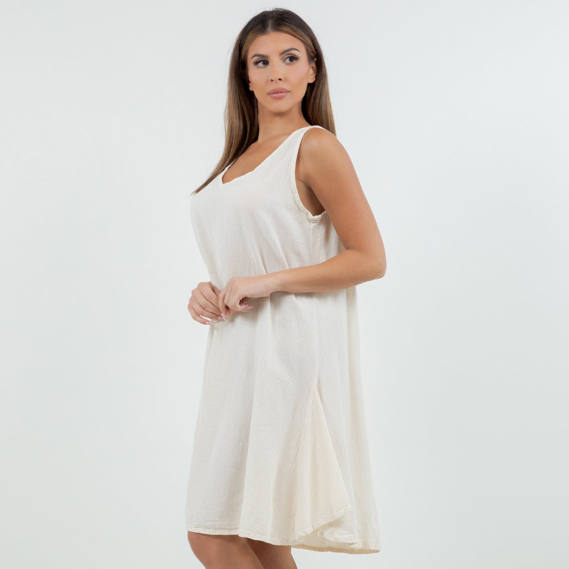 Cottonways Peyton Dress 100% Cotton Gauze in 0 (XS/S) view 9 - Cotton On Peyton Babydoll Mini Dress