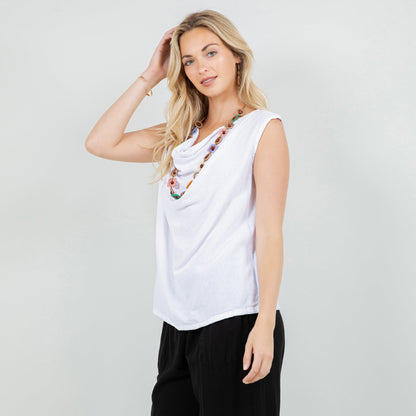 Cottonways Women's Cotton Gauze Rosemary Top view 12 - Cottonways Tops