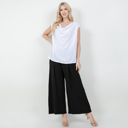 Cottonways Women's Cotton Gauze Rosemary Top view 13 - Cottonways Tops