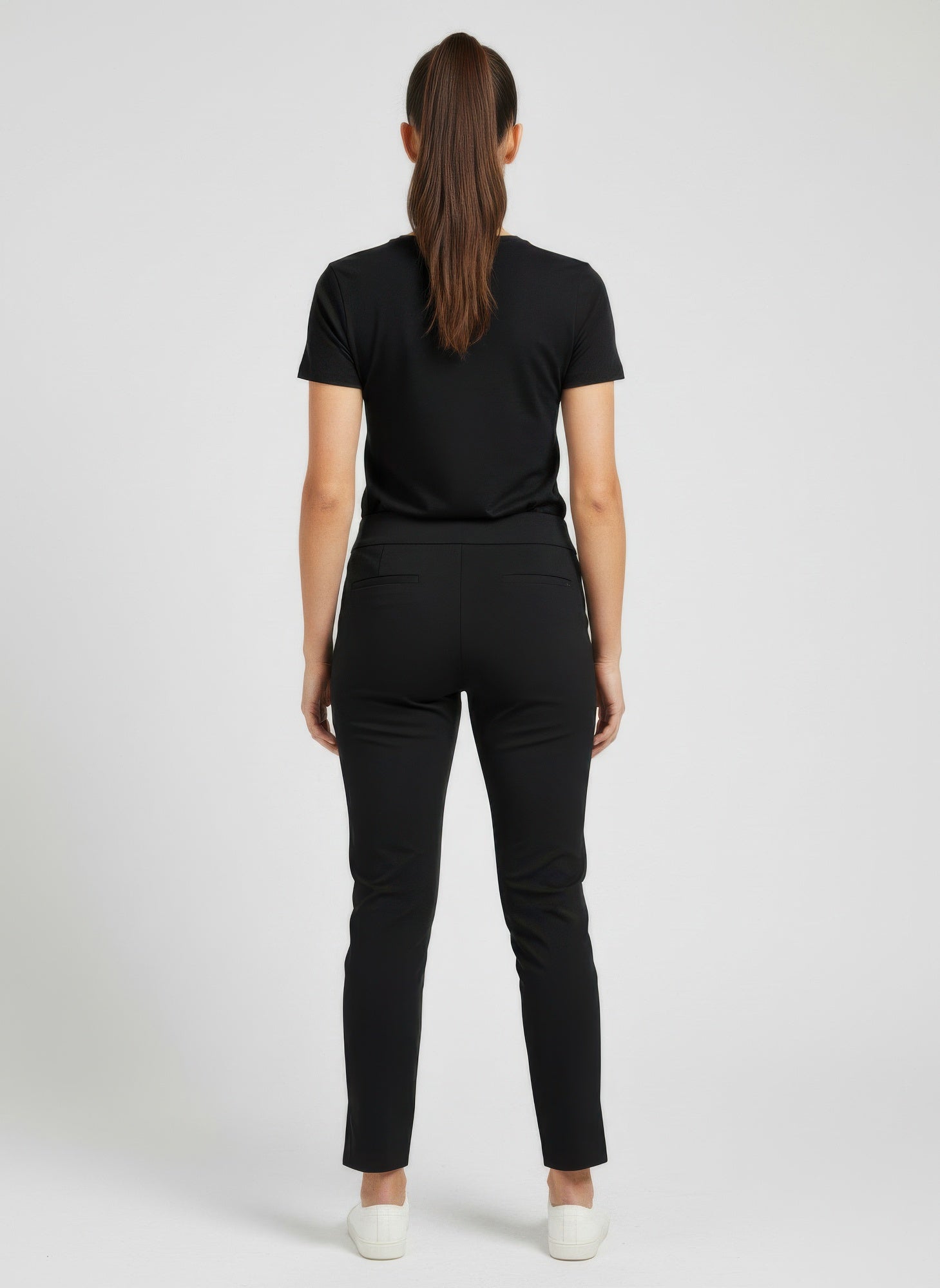 Counterparts Pull on Solid Pants in Black view 9 - Counterparts Pants Pull On (bottom)