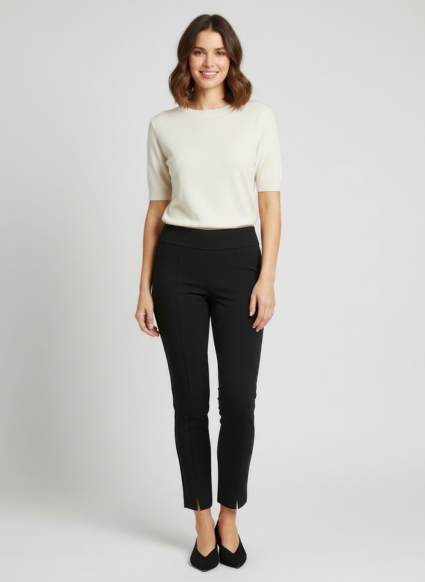 Counterparts Pull on Solid Pants in Ink view 7 - Counterparts Pants Pull On (bottom)