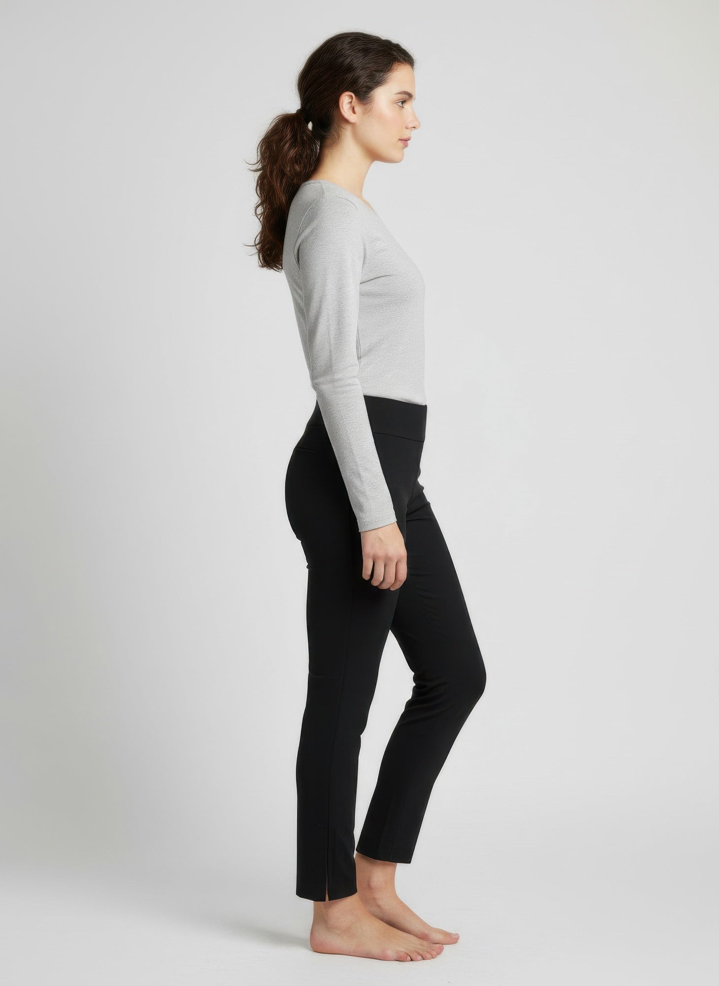 Counterparts Pull on Solid Pants in Ink view 8 - Counterparts Pants Pull On (bottom)