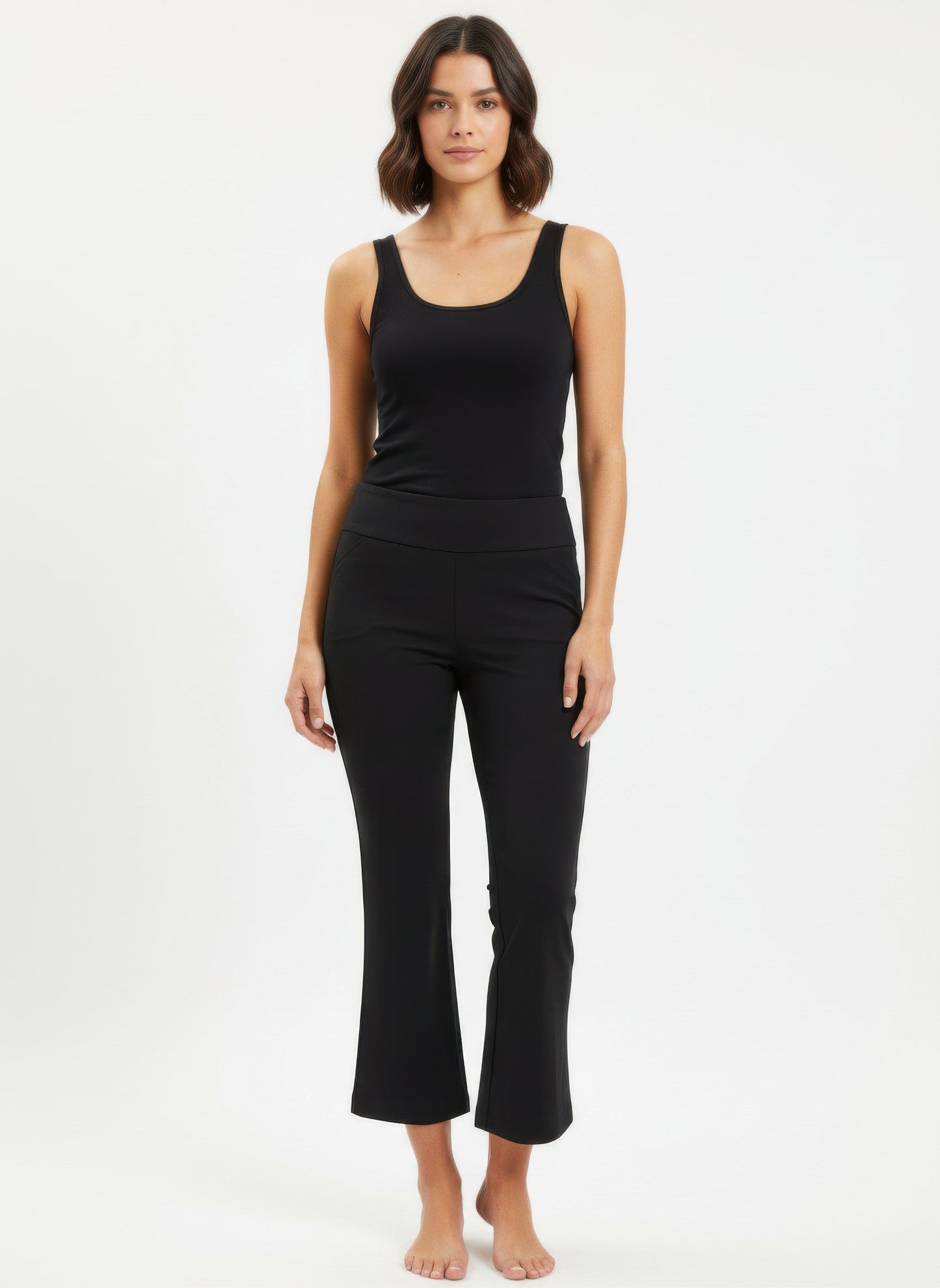 Counterparts Solid Pull on Pants in Black - Pull Pants (bottom)