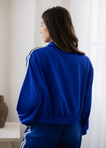 Cropped Track Jacket in XS view 4 - Cropped Track Jacket Women (layer)