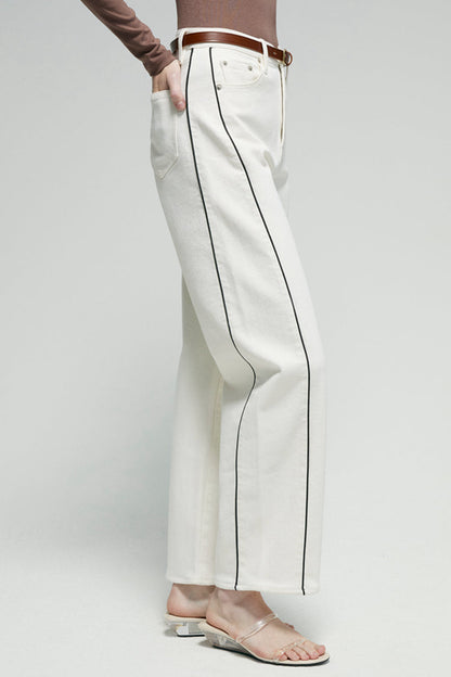 Crush Curve Ankle Jeans - MeeeShop Women's Fashion