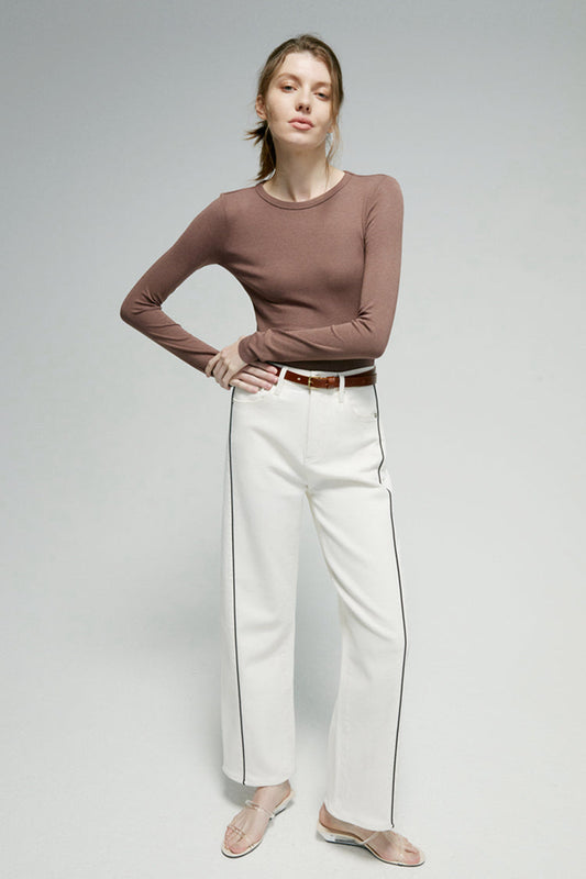 Crush Curve Ankle Jeans Hj052 in Don't Say No - Hj052 Jeans (bottom)